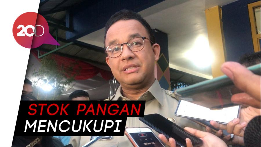 Panic Buying Akibat Virus Corona, Anies: Tak Perlu