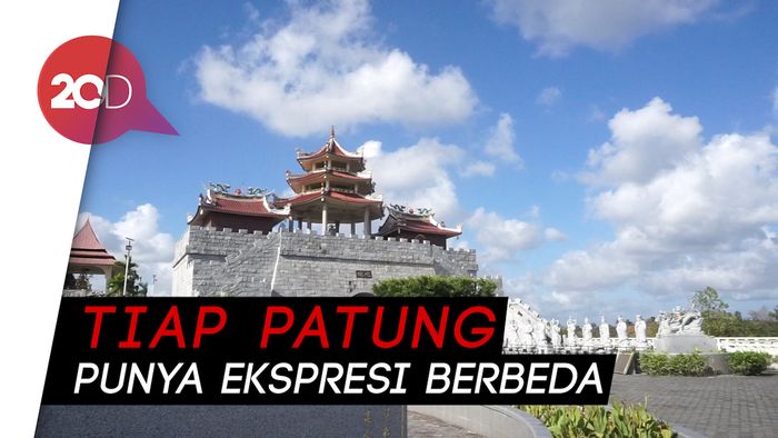 Vihara 1.000 Patung di Tanjungpinang yang Unik dan Megah