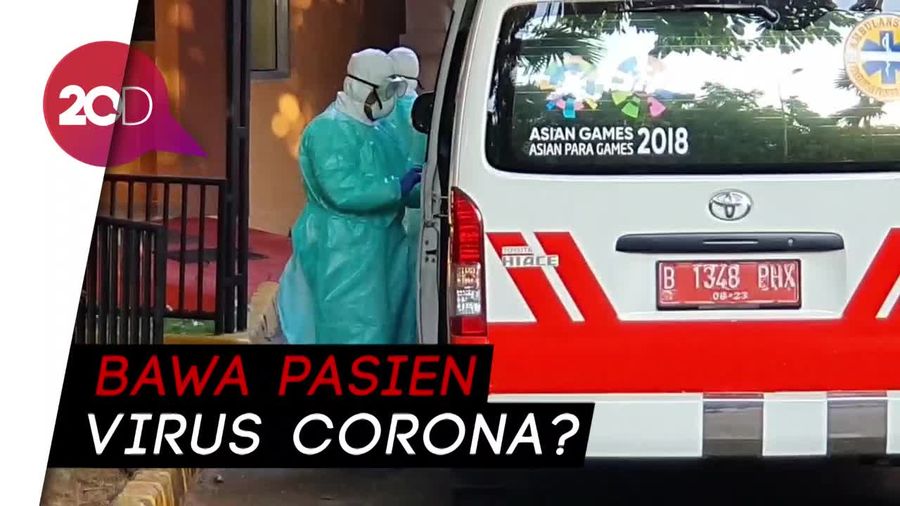 Ada Ambulans ke RSPI Sulianti Saroso, Satu Orang Dibawa ke Isolasi