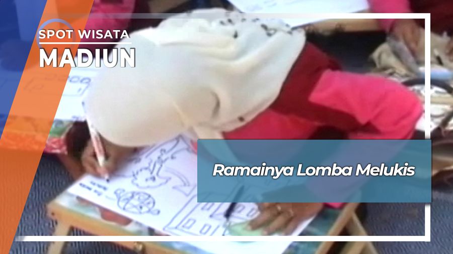 Ramainya Lomba Melukis Guru TK Madiun