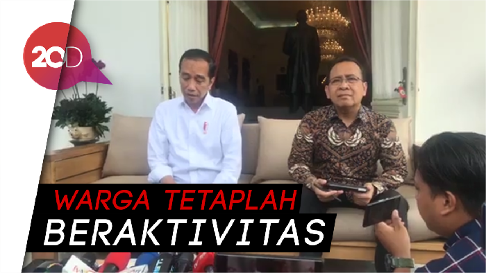 Jokowi Tenangkan Warga: Virus Corona Bisa Disembuhkan Kok