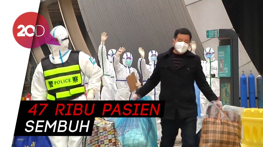 Kasus Corona Menurun, Kesembuhan Pasien di China Mencapai 50%  