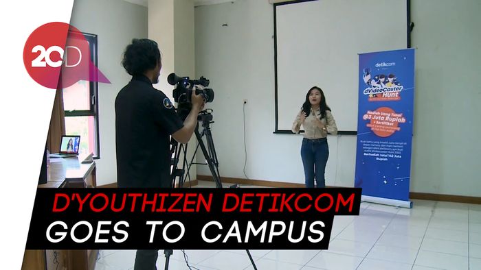 Keseruan Audisi dvideocaster Hunt, Tunjukkan Bakat di Depan Kamera