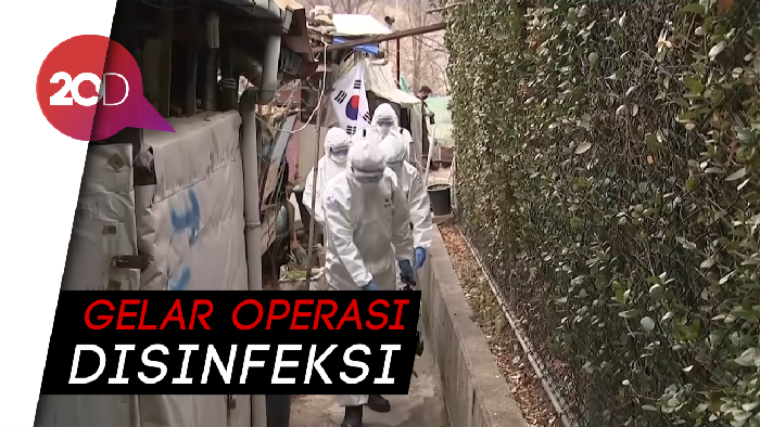 Virus Corona Meningkat di Korsel, Petugas Militer Dikerahkan