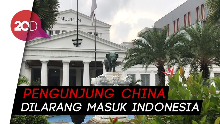 Wisatawan Asal China di Museum Nasional Menurun Gegara Virus Corona