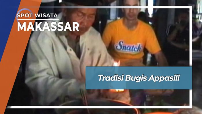 Tradisi Bugis Appasili, Makassar. 