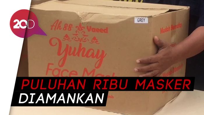 Polres Jakarta Utara Tangkap Dua Pelaku Penimbun Masker
