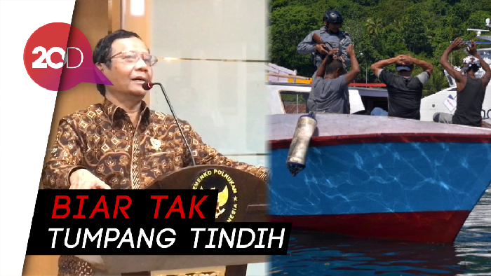 Mahfud: Omnibus Law Keamanan Laut untuk Koordinasi yang Lebih Baik