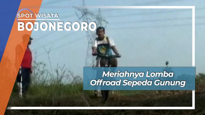 Meriahnya Lomba Sepeda Gunung Tour De Bojonegoro