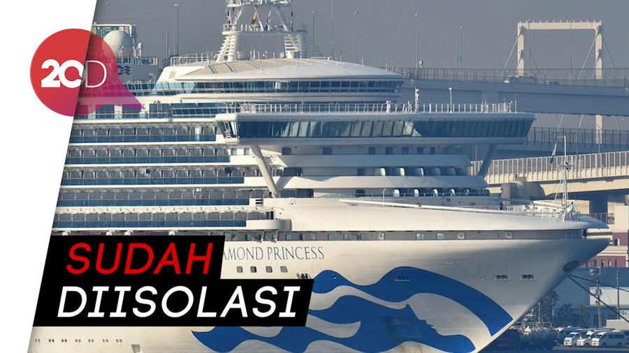 1 ABK Diamond Princess di Pulau Sebaru Suspect Corona