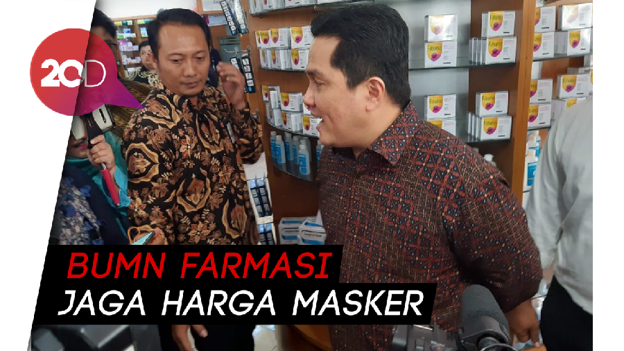 Antisipasi Panic Buying, Kimia Farma Siapkan Ribuan Masker