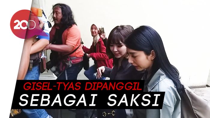 Gisel-Tyas Sambangi Polda Jatim Atas Kasus Carding