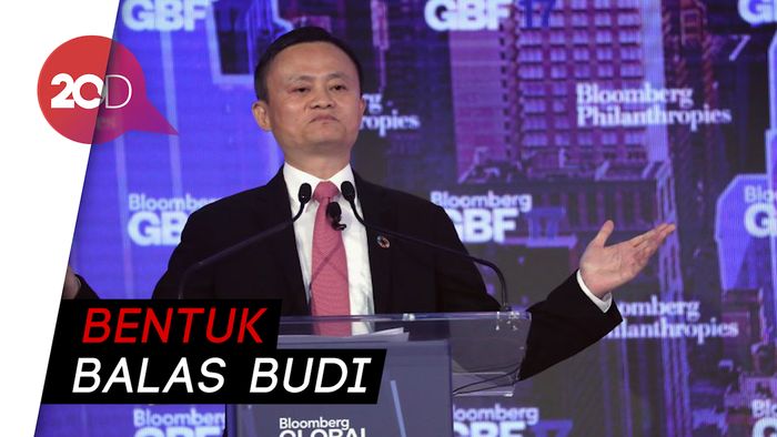 Sejuta Masker untuk Jepang Mengalir dari Tangan Jack Ma
