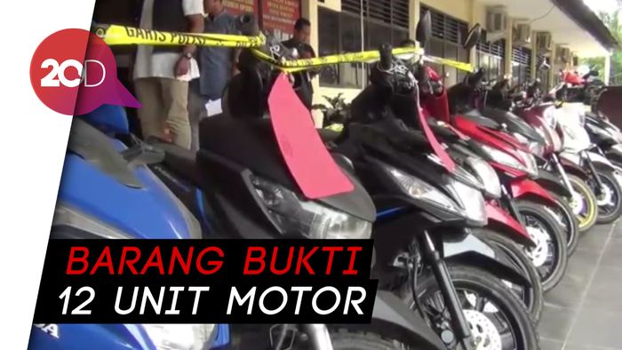  Maling yang Masukkan Motor ke Mobil Diciduk di Kendari