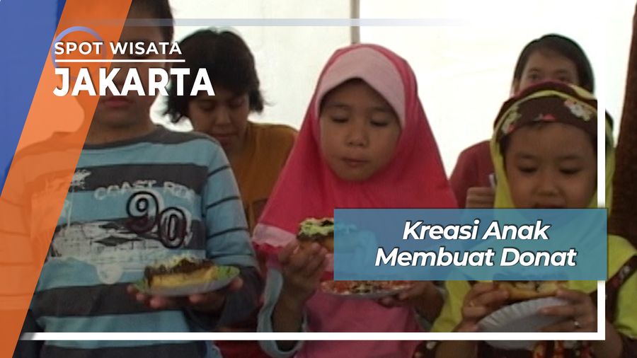 Kreasi Anak Membuat Donat Jakarta. 