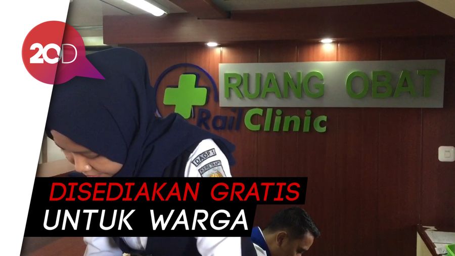 Senangnya Warga Depok Bisa Berobat Gratis di Rail Clinic Stasiun