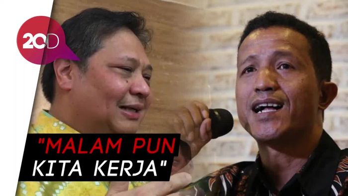 Respons Airlangga Usai Disindir Menteri Urus Parpol di Jam Kerja