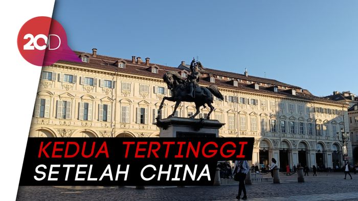 Angka Kematian Corona di Italia Tertinggi Setelah China