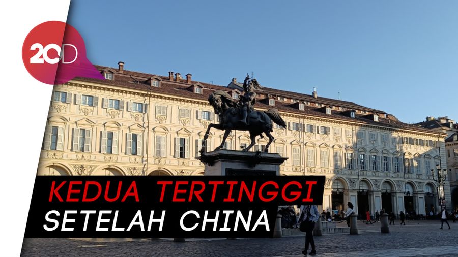 Angka Kematian Corona di Italia Tertinggi Setelah China
