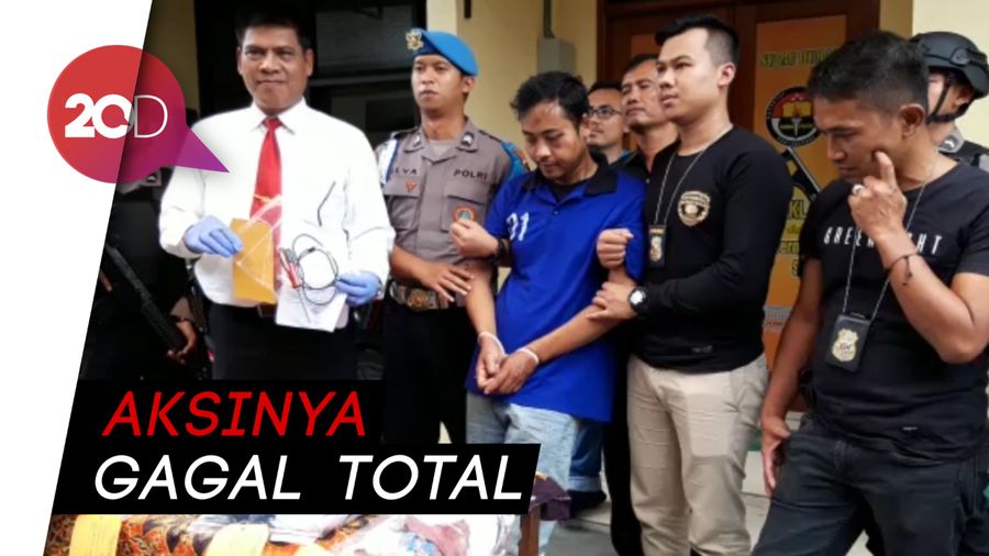 Beraksi Brutal Lukai Sopir Taksi Online, Perampok Ini Didor Polisi!