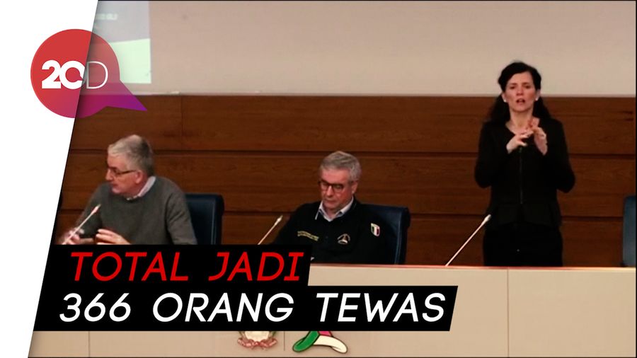 Dalam Sehari 133 Orang Tewas di Italia Gegara Corona
