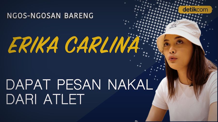 Erika Carlina, Model Cantik yang Kerap Digangguin Atlet