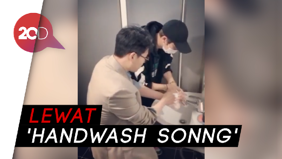 Kampanye Cuci Tangan ala Chanyeol EXO di Tengah Wabah Corona