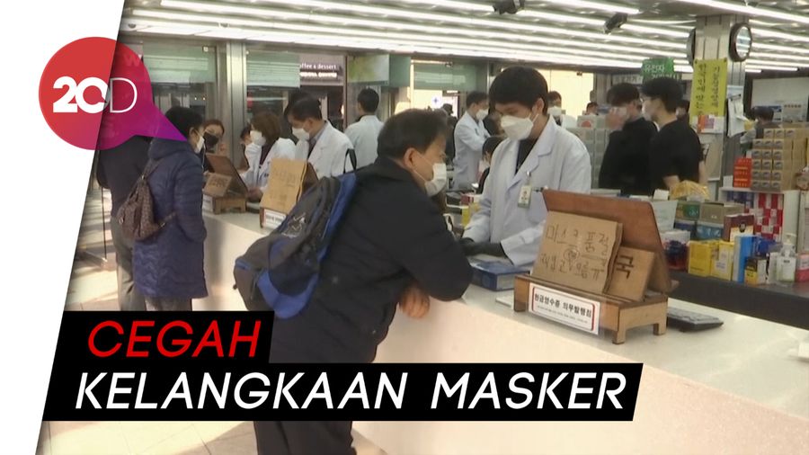 Pembelian Masker di Korsel Dibatasi