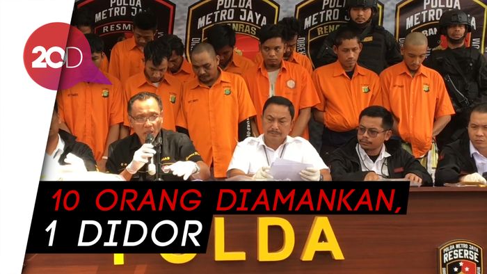Polda Metro Ringkus Gerombolan Pencuri Motor Asal Lampung, 1 Didor!