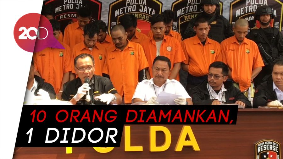 Polda Metro Ringkus Gerombolan Pencuri Motor Asal Lampung, 1 Didor!