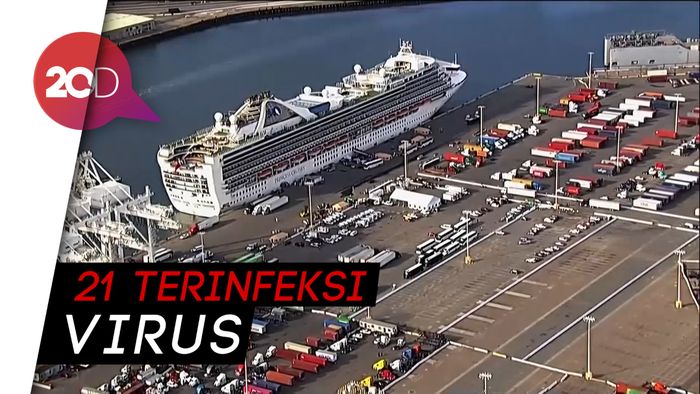 3.500 Penumpang Grand Princess Terjebak Virus Corona, Ada 57 WNI