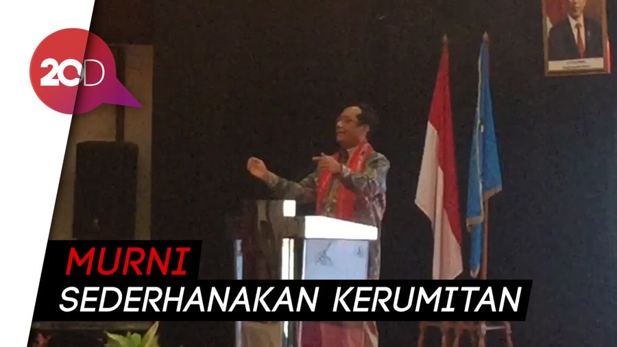 Mahfud MD: Omnibus Law Tak Ada Hubungannya dengan China