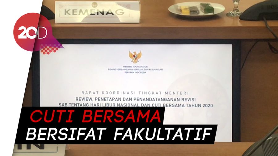 Menaker Harap Penambahan Cuti Bersama 2020 Tingkatkan Produktivitas