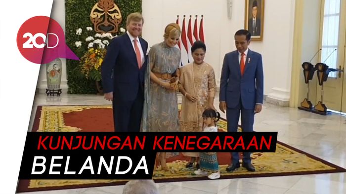 Sambut Raja dan Ratu Belanda, Jokowi Kenalkan Sedah Mirah