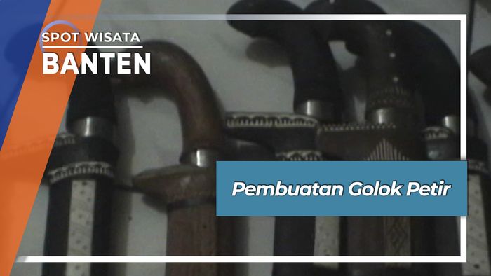 Pembuatan Golok Petir, Banten 