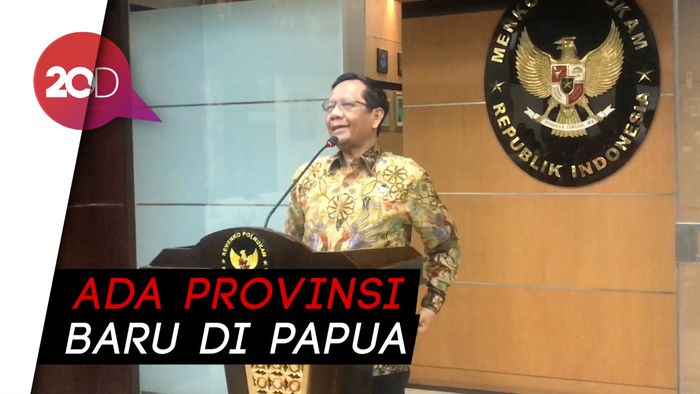 Mahfud Md Sebut Akan Ada Pemekaran di Papua