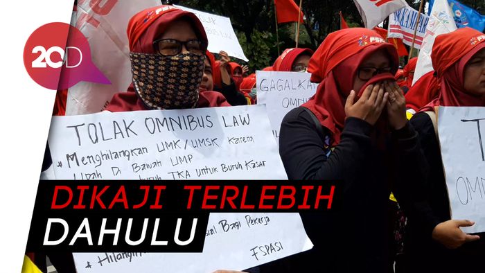 Pemprov DKI Tampung Aspirasi Buruh Tolak Omnibus Law