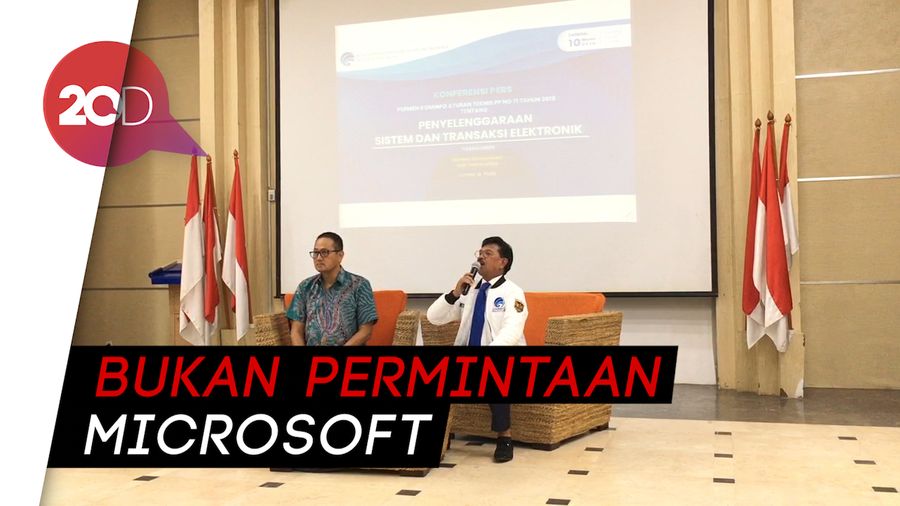 Rampung, Kominfo Serahkan Permen Sistem Elektronik ke Menkopolhukam