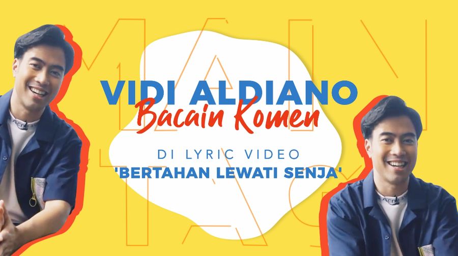 Vidi Aldiano Beri Virtual Hug Saat Membaca Komen Netizen