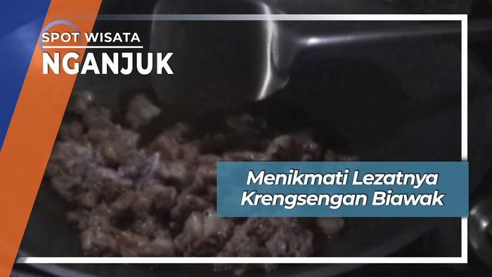 Menikmati Lezatnya Krengsengan Biawak, Nganjuk