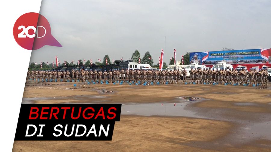 Kapolri Lepas 154 Satgas Misi Perdamaian PBB