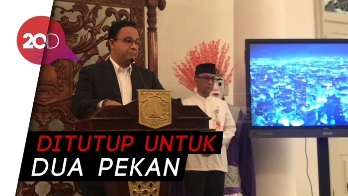 Cegah Corona, Anies Tutup Monas, Ragunan hingga Ancol