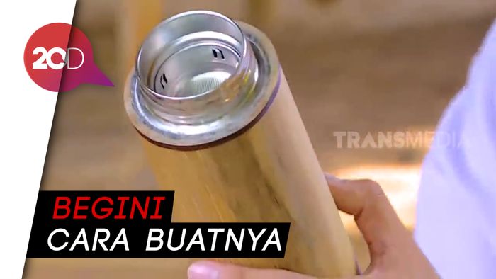 Gelas Bambu yang Kuat dan Ramah Lingkungan