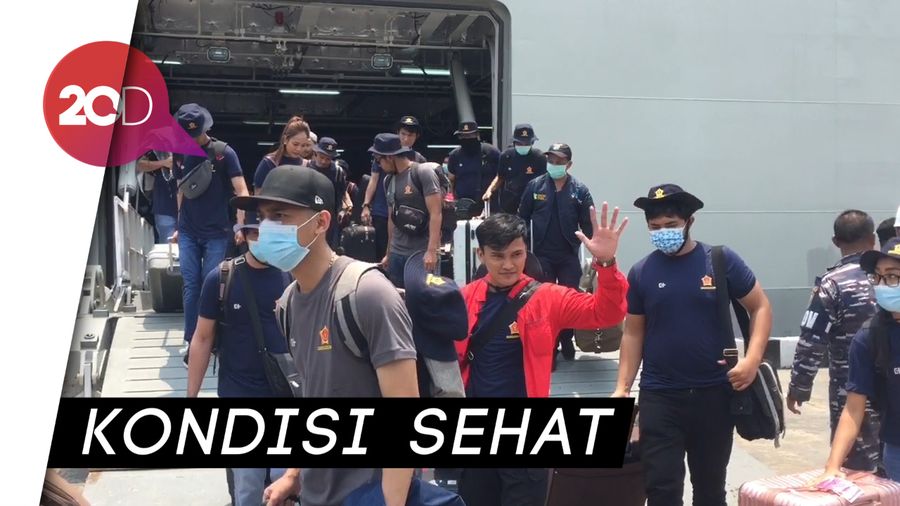  Momen 188 ABK World Dream dari Pulau Sebaru Tiba di Jakarta 