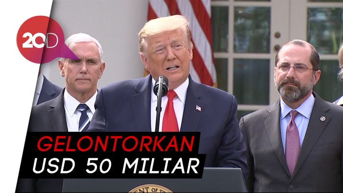 Trump: AS Darurat Nasional Virus Corona!