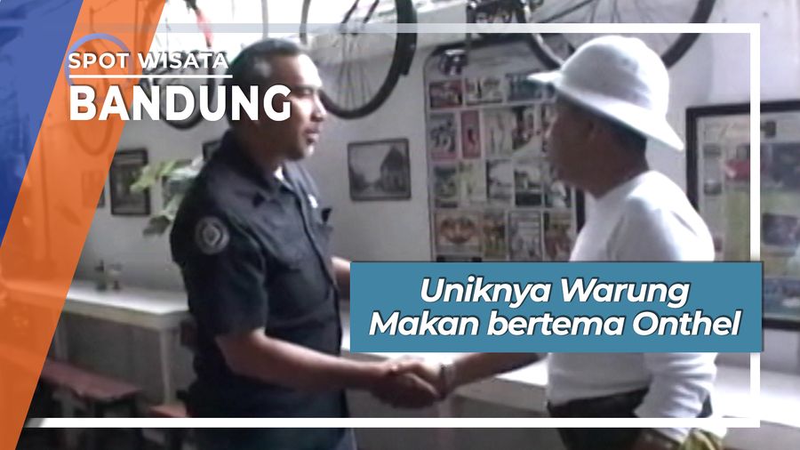 Uniknya Warung Makan Onthel Bandung