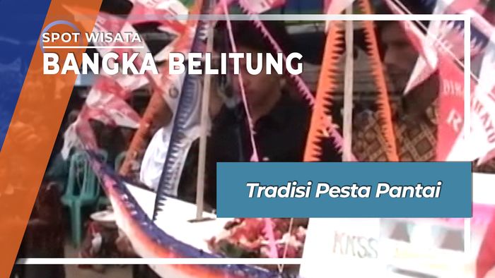 Tradisi Tolak Bala Warga Keturunan Bugis di Pantai Bangka Belitung