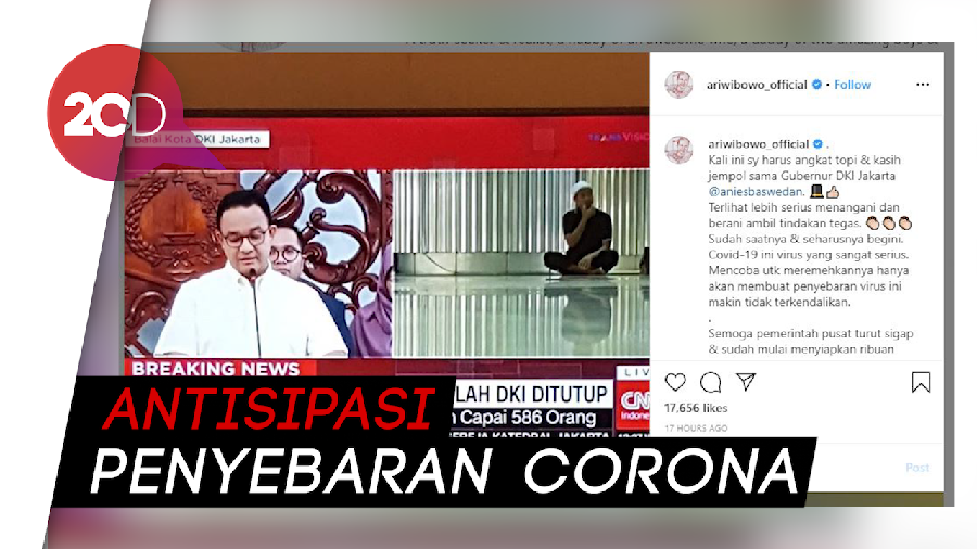 Tompi hingga Ari Wibowo Dukung Keputusan Anies Baswedan