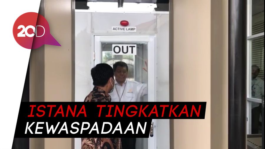 Lebih Ketat, Masuk Istana Kini Wajib Lewat Thermal Chambers