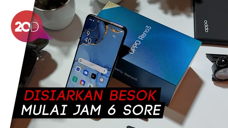 Meluncur di Tengah Heboh Corona, Oppo Rilis Reno3 Lewat Streaming